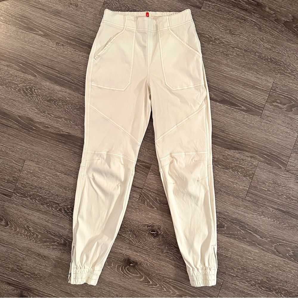 Spanx cargo stretch twill joggers